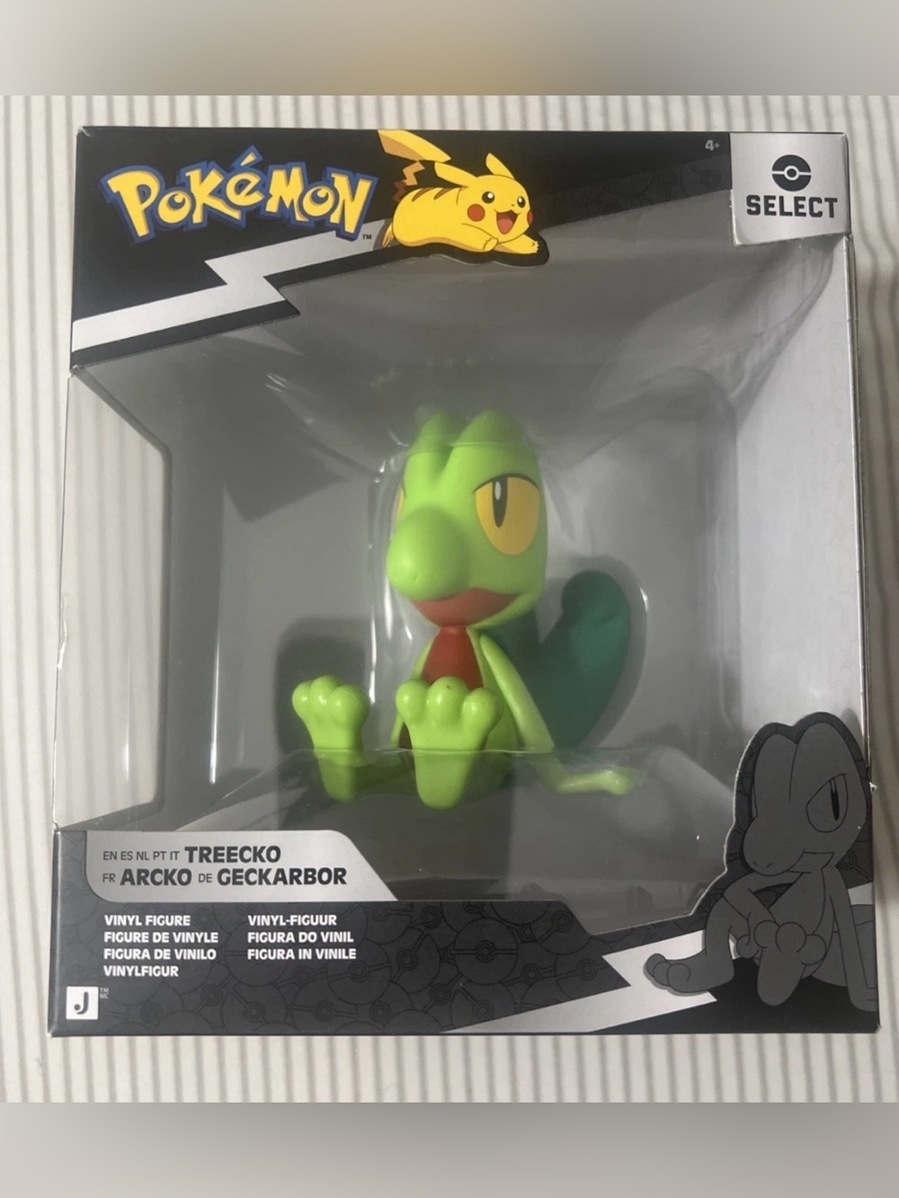 Pokemon Treecko Select Series 6 Vinyl Action Figure Jazwares Sealed New Boxed